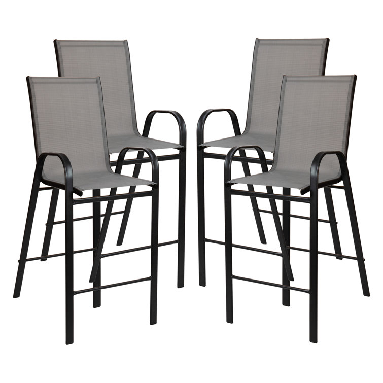 Comfortable outdoor best sale bar stools